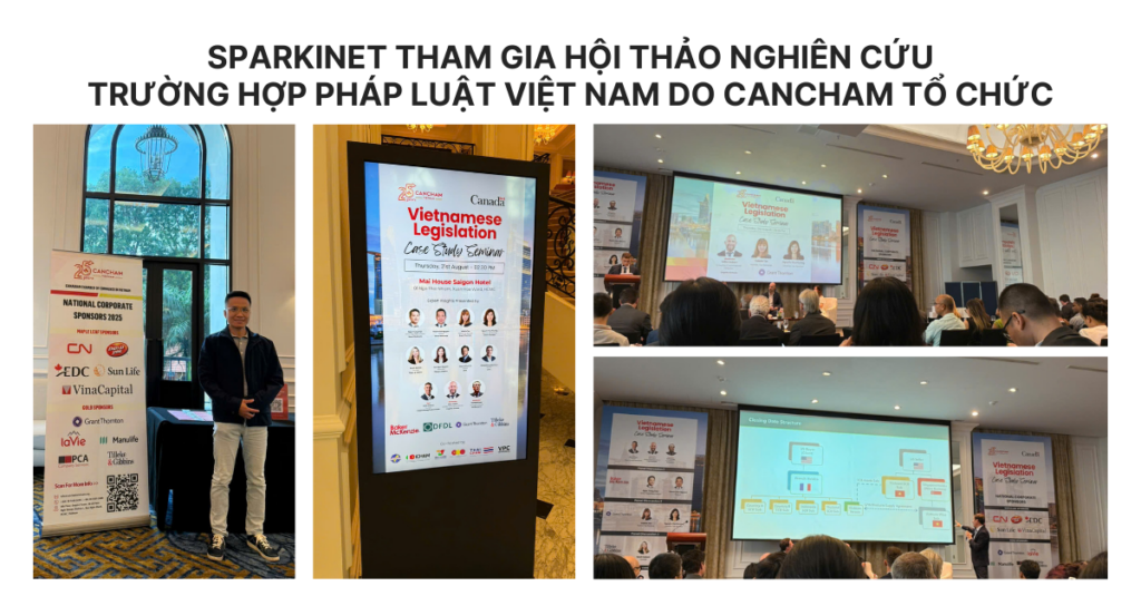 Sparkinet tham gia Hội thảo Nghiên cứu Trường hợp Pháp luật Việt Nam do CanCham tổ chức