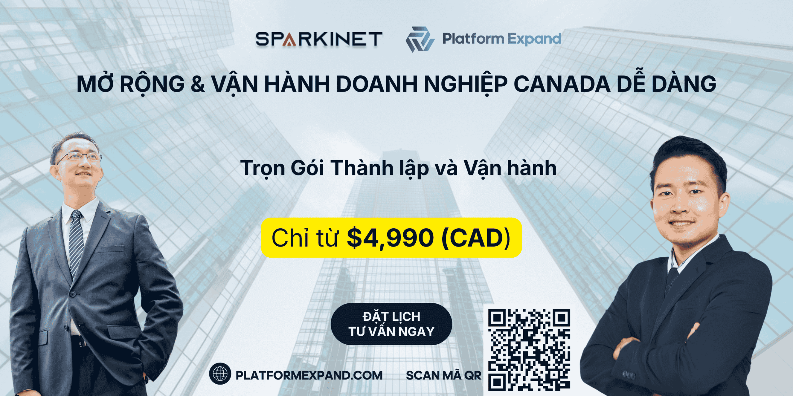 Hero banner Giải pháp trọn gói - Sparkinet